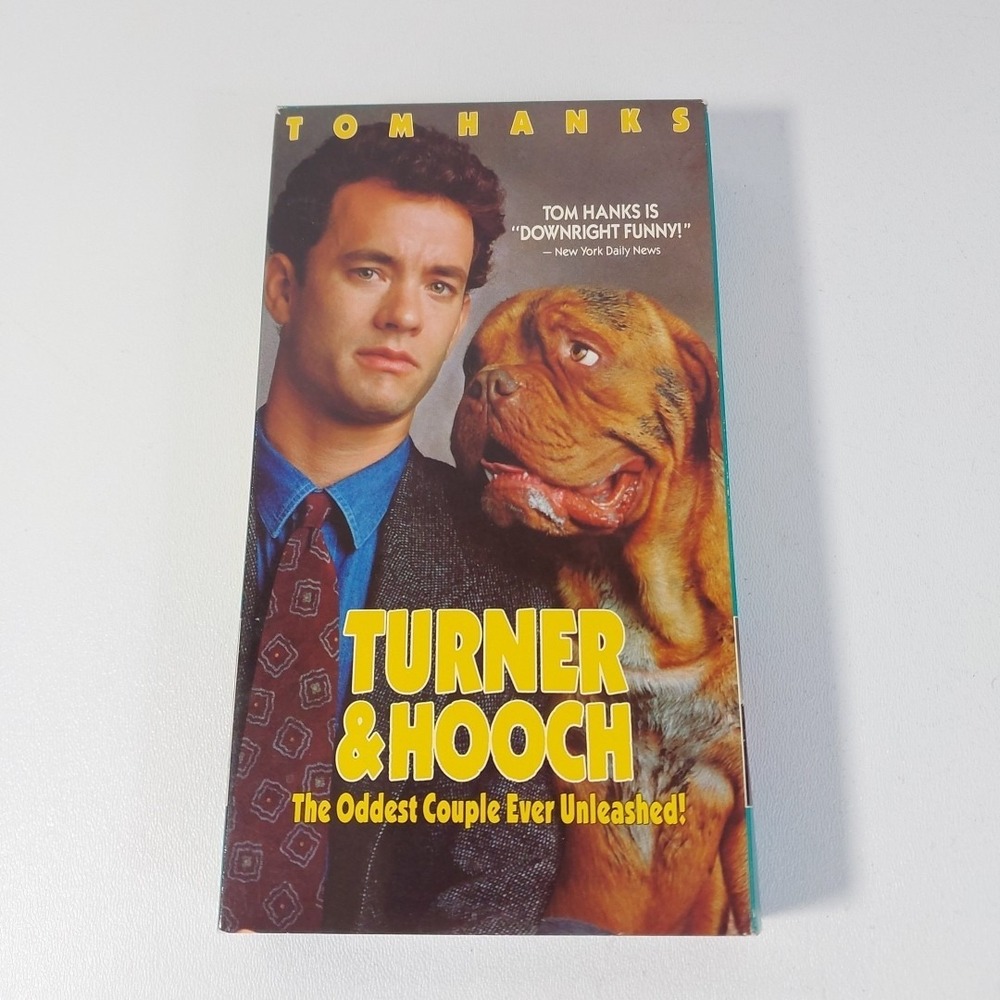 Turner & Hooch (1989) Starring Tom‎ Hanks  Comedy VHS